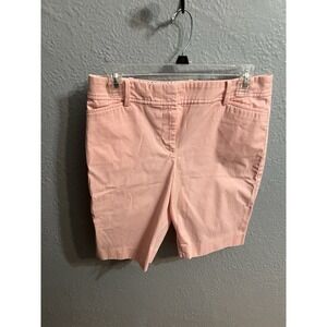 Talbots Bermuda Perfect Shorts Women Size 2P Light Pink‎